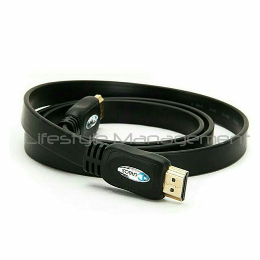 HDMI Cable v1.4 High Density Triple-Layer Shielding for Maximum Noise Rejection