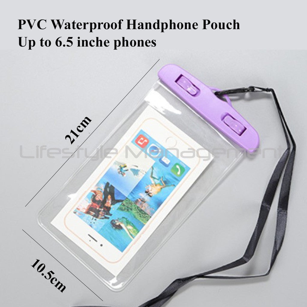 PVC Waterproof Handphone Pouch