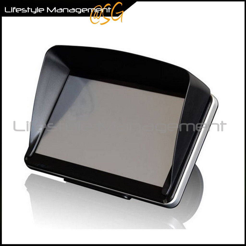 4.3/5/7-inch GPS Sunshield GPS Navigator Cover Light Barrier