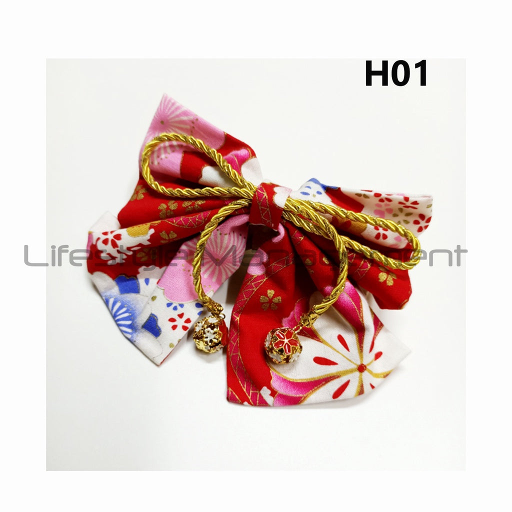 Hair Clip Ribbon Handicraft Accessories Spring Clip Headdress Hair Tie Hair Pin Japanese Style