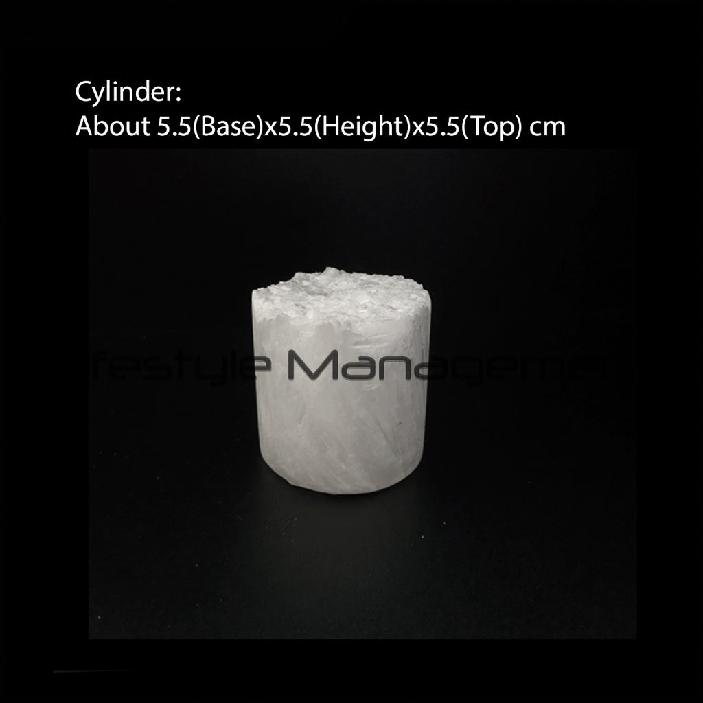 Natural Selenite Diffuser Degaussing Crystal HandCarved Essential Oil Aromatherapy Cleansing 消磁水晶