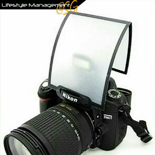 Universal Foldable Pop-Up Soft Screen Flash Diffuser For DSLR Camera