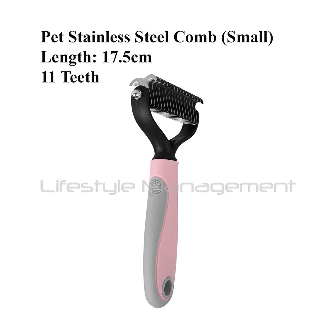 Pet Dog Stainless Steel Detangle Comb Brush Pets Grooming