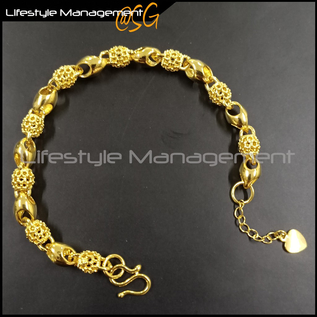 Bracelet Vietnam Sand Alluvial Gold Fashion Jewellery