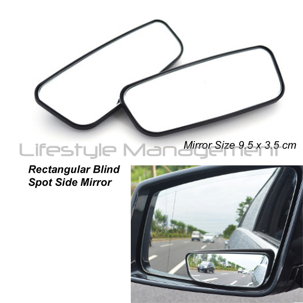 Exterior Interior Car Rear View/Side Pivot Blind Spot Reverse Rearview Mirror