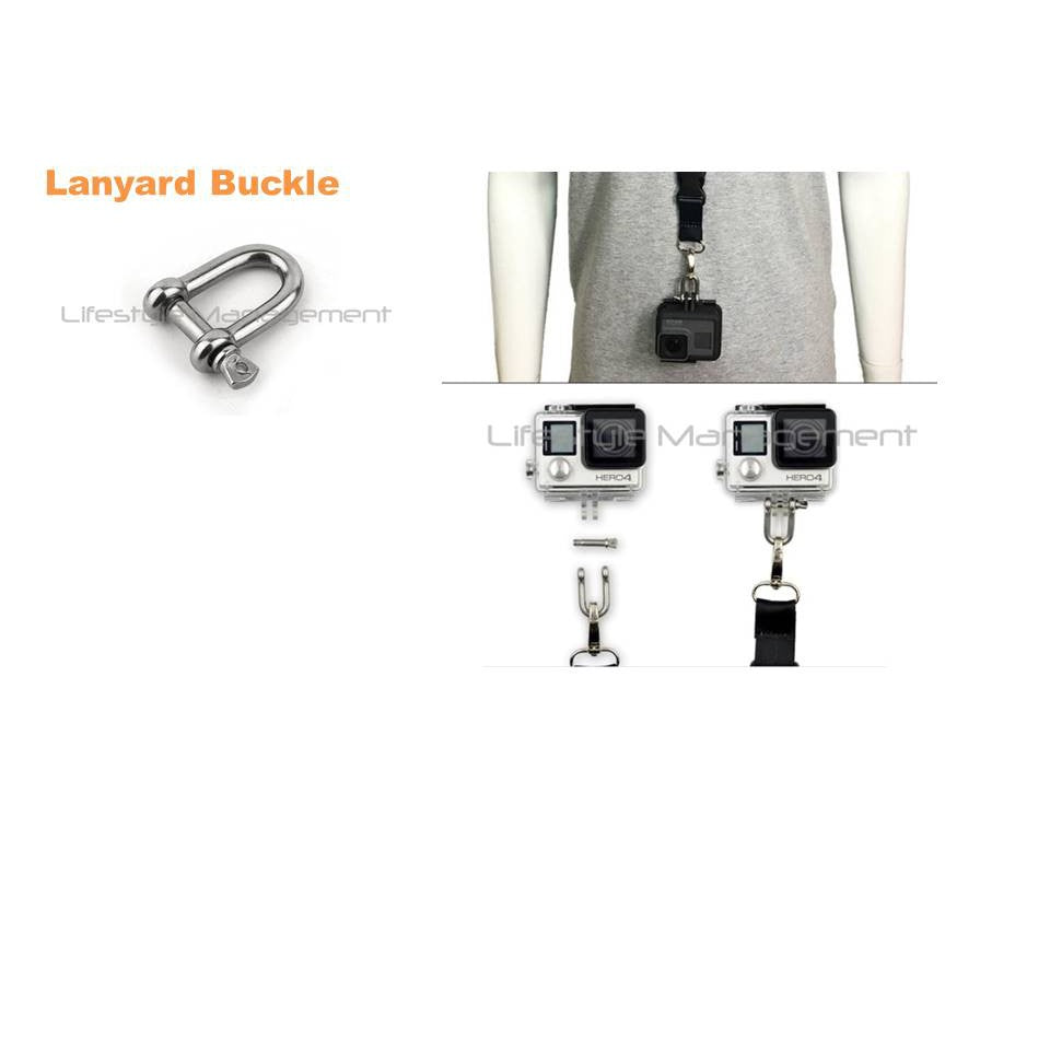 GoPro Adaptors for Mounting Chest Shoulder Strap