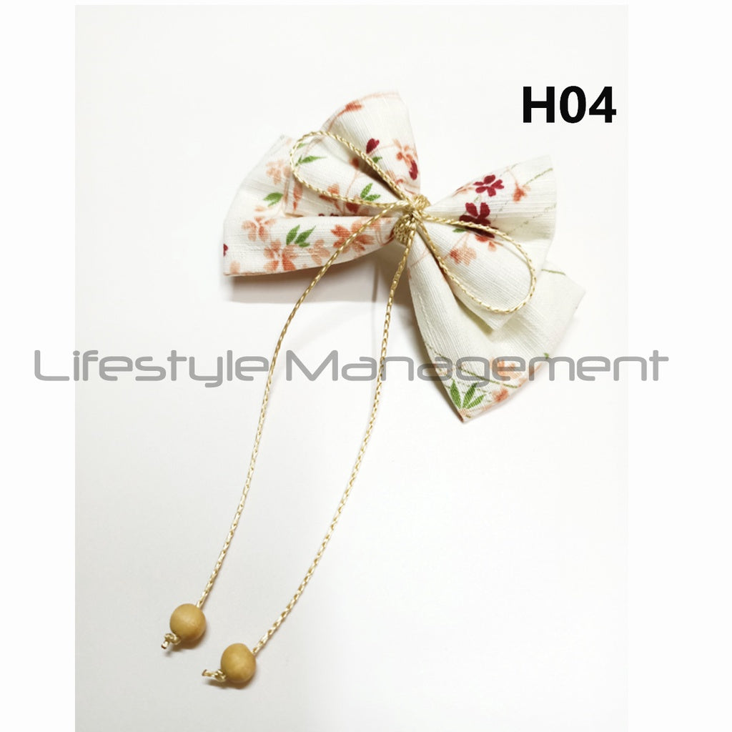 Hair Clip Ribbon Handicraft Accessories Spring Clip Headdress Hair Tie Hair Pin Japanese Style