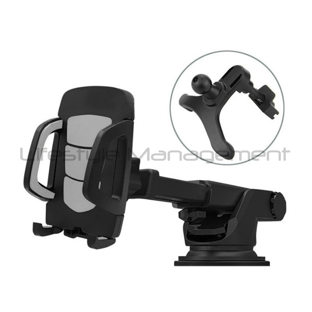 Car Handphone/Tablet/GPS Holder Vent Port/Window Suction Tab/Ipad/Mobile/Phone