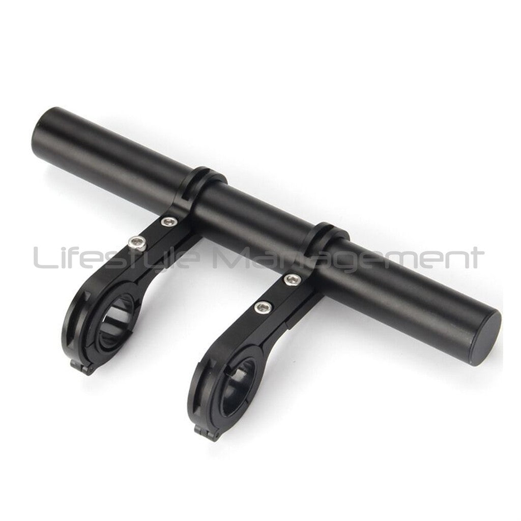 Bicycle/Bike Handlebar Extension Rack/Rod Speedometer/Lamp Bracket Handle Clip