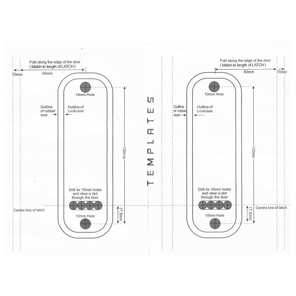 Mechanical Combination Code And Key Lock Wooden Door Lock