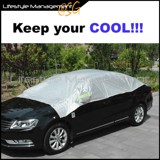 Car Sunshade Half Sun Cover Sunscreen Shade