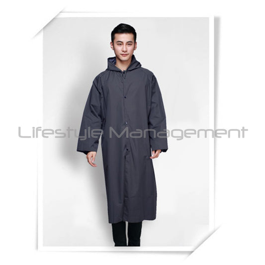 Travel Poncho Fishing Outdoor Long Section One Piece Rain Jacket Coat Suit Raincoat