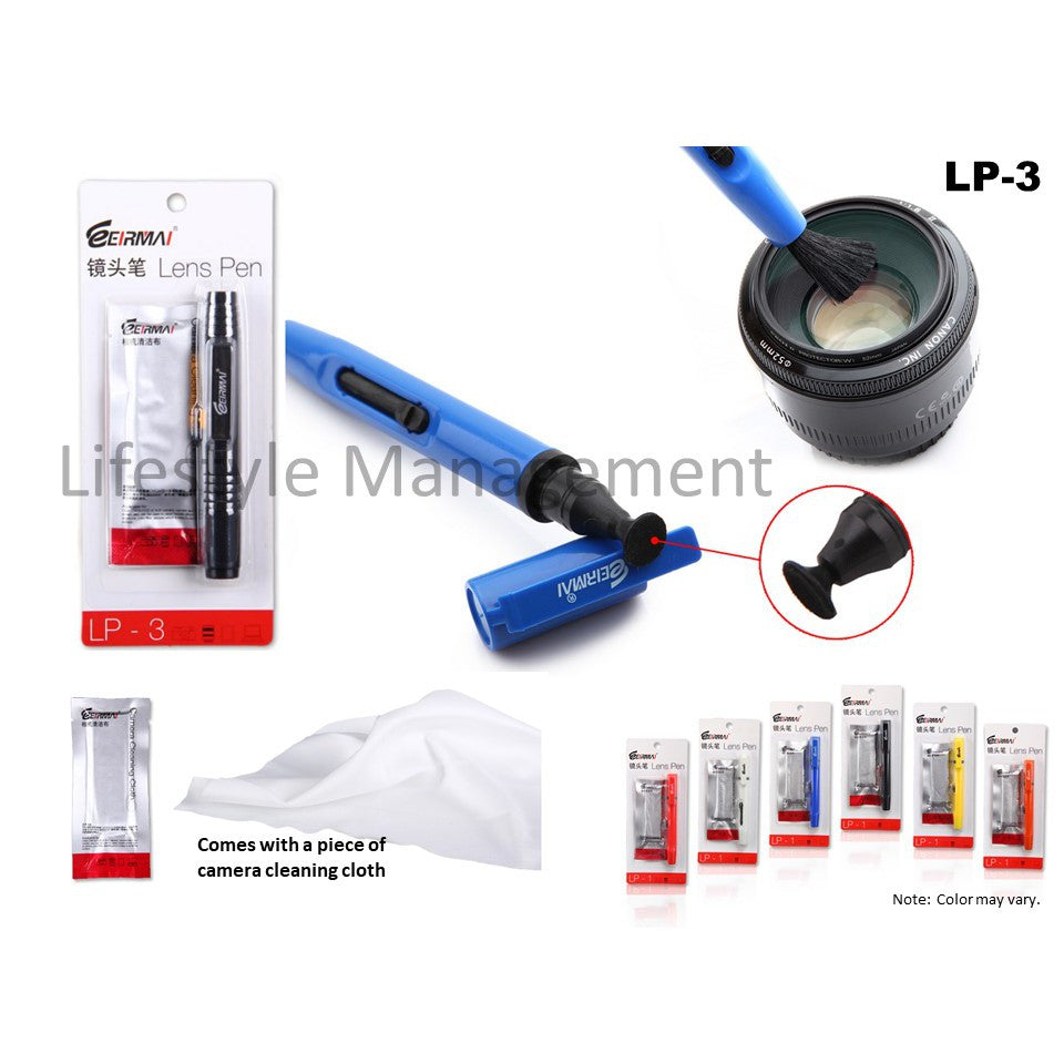 Camera Lens/Filter Cleaning/Kit Clean Pen Blower Cloth Sensor CCD/CMOS Swab