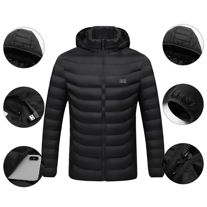 Heated Jacket Coat Body Warmer