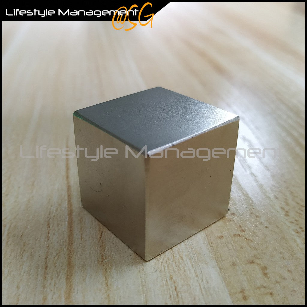 Grade N52 Rare Earth Magnet Neodymium NdFeB 25mm Cube 45mm Rect