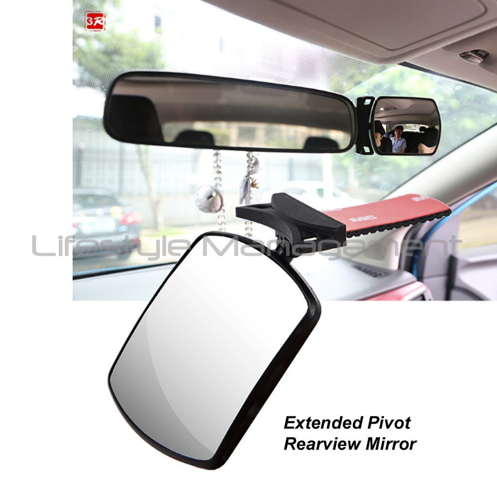 Exterior Interior Car Rear View/Side Pivot Blind Spot Reverse Rearview Mirror