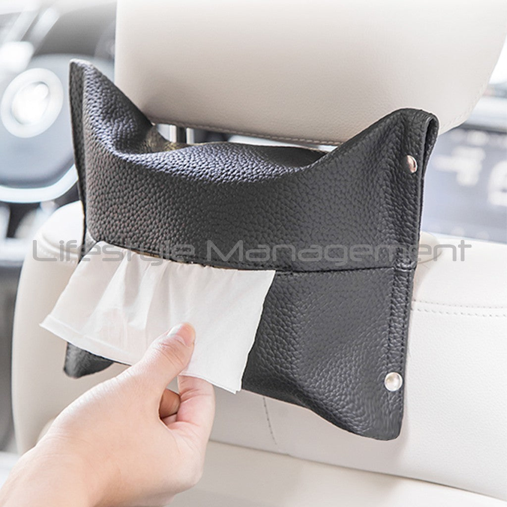 Car Tissue Holder Back Seat Hanging Paper Napkin Towel Box/Bag/Cover