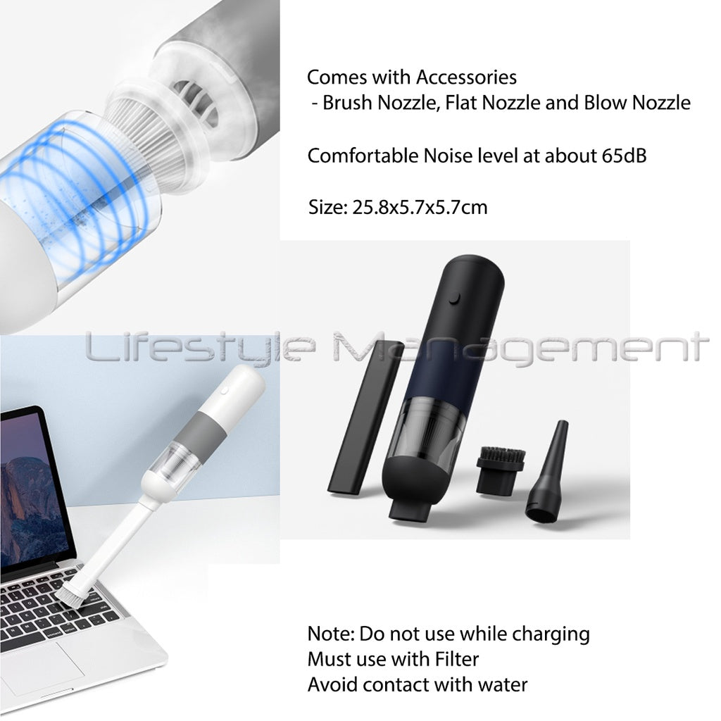 Mini Vacuum Cleaner Portable Wireless Cordless Table Desktop Home Car Vacuum Cleaning USB Handheld