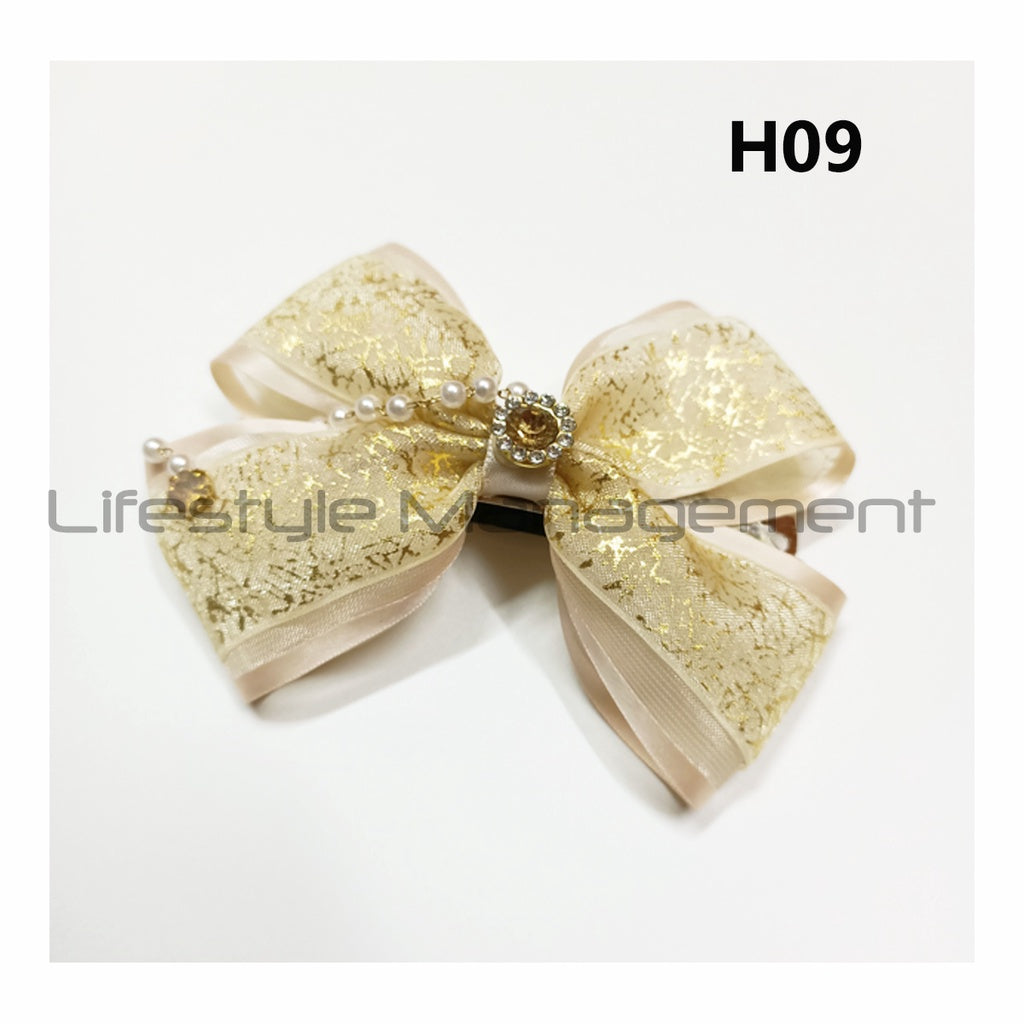 Hair Clip Ribbon Handicraft Accessories Spring Clip Headdress Hair Tie Hair Pin Japanese Style