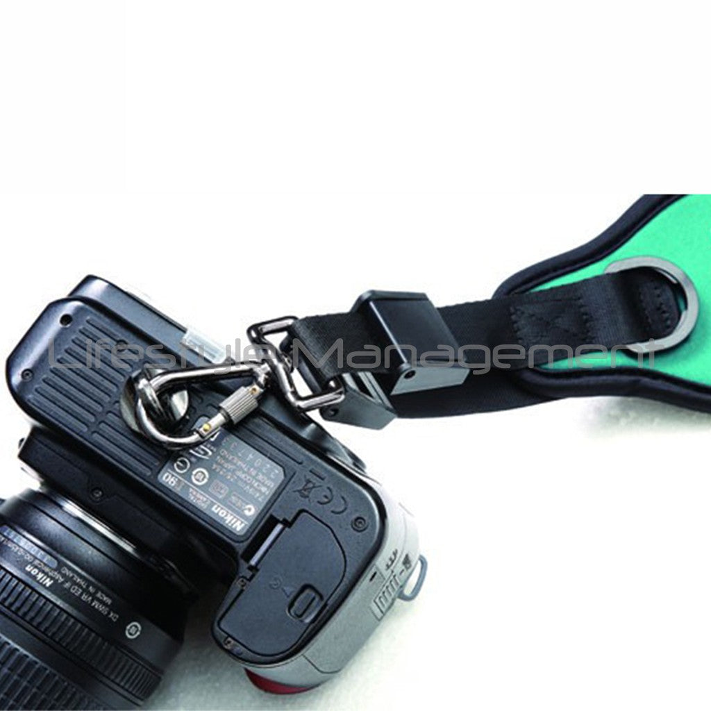 Secondary Safety Quick Release Strap DSLR Camera and Adapter