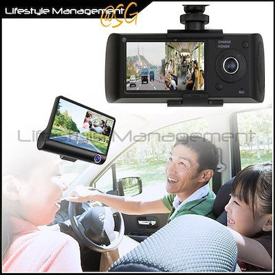 Car Audio Video DVR Dual Camera (GPS or Reverse Camera)