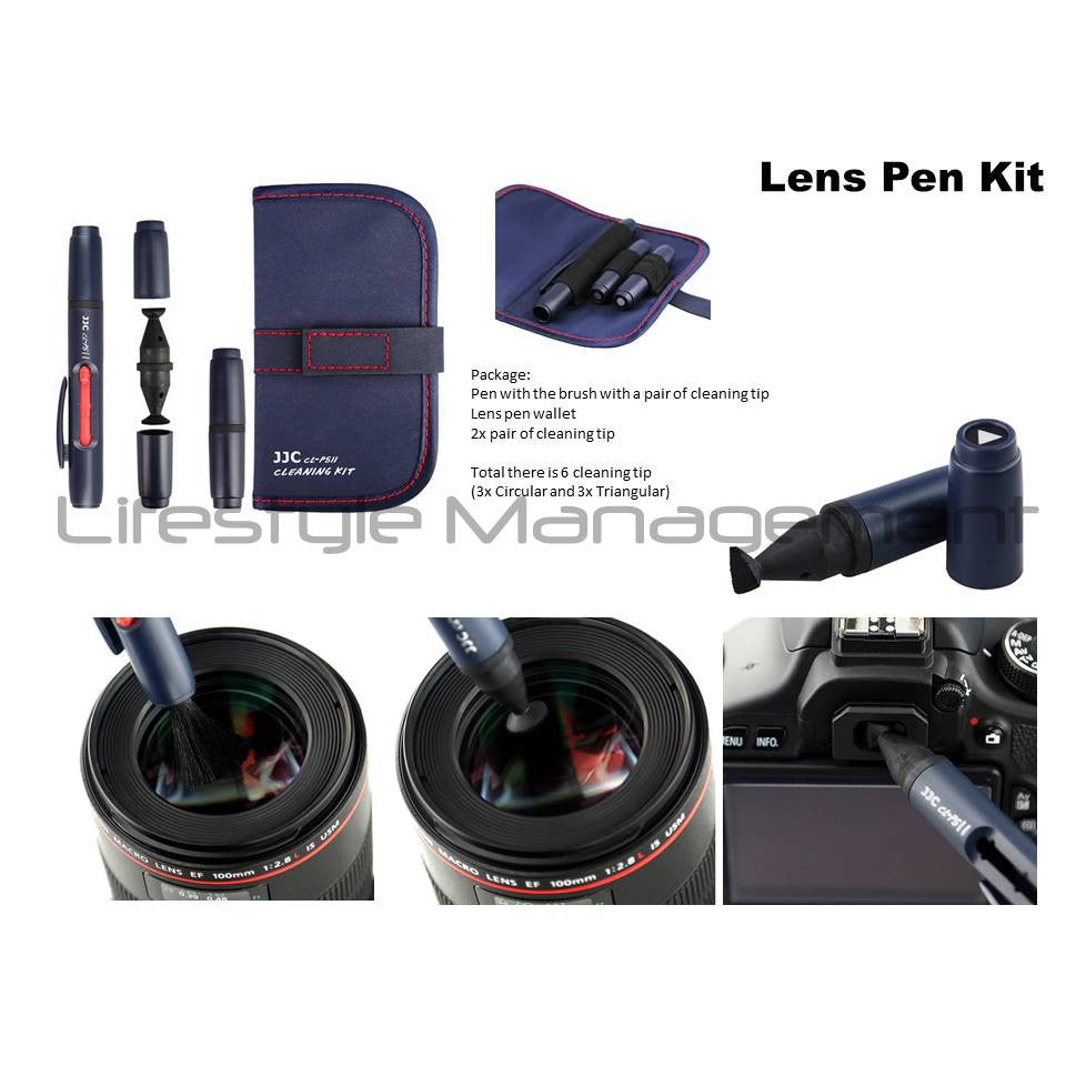 Camera Lens/Filter Cleaning/Kit Clean Pen Blower Cloth Sensor CCD/CMOS Swab