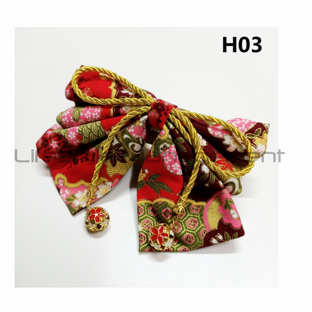 Hair Clip Ribbon Handicraft Accessories Spring Clip Headdress Hair Tie Hair Pin Japanese Style