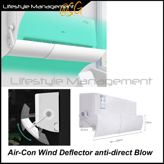 Aircon Air Con Air-Con Wind Deflector