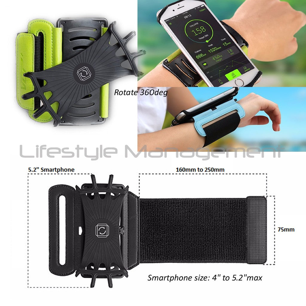 Sports Wrist Band Phone/Mobile/Handphone//Motorcycle/Bicycle/Bike Wristband