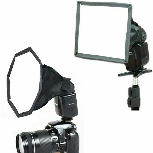 Universal Collapsible Fordable Softbox Camera Flash Diffuser Octagonal Studio