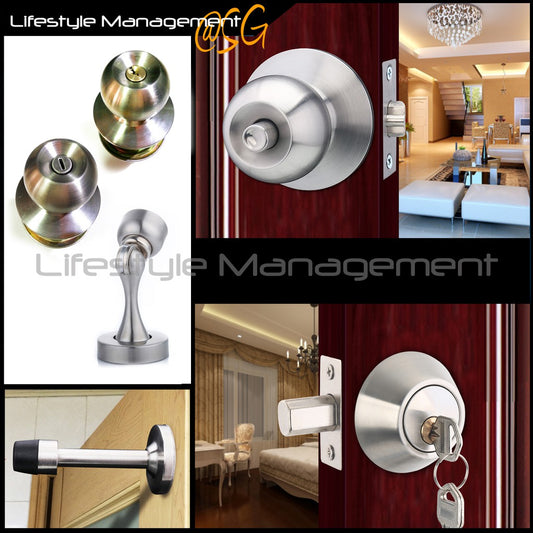 Door Lock Bedroom Magnet Stopper Home/House/Household/Room Doors