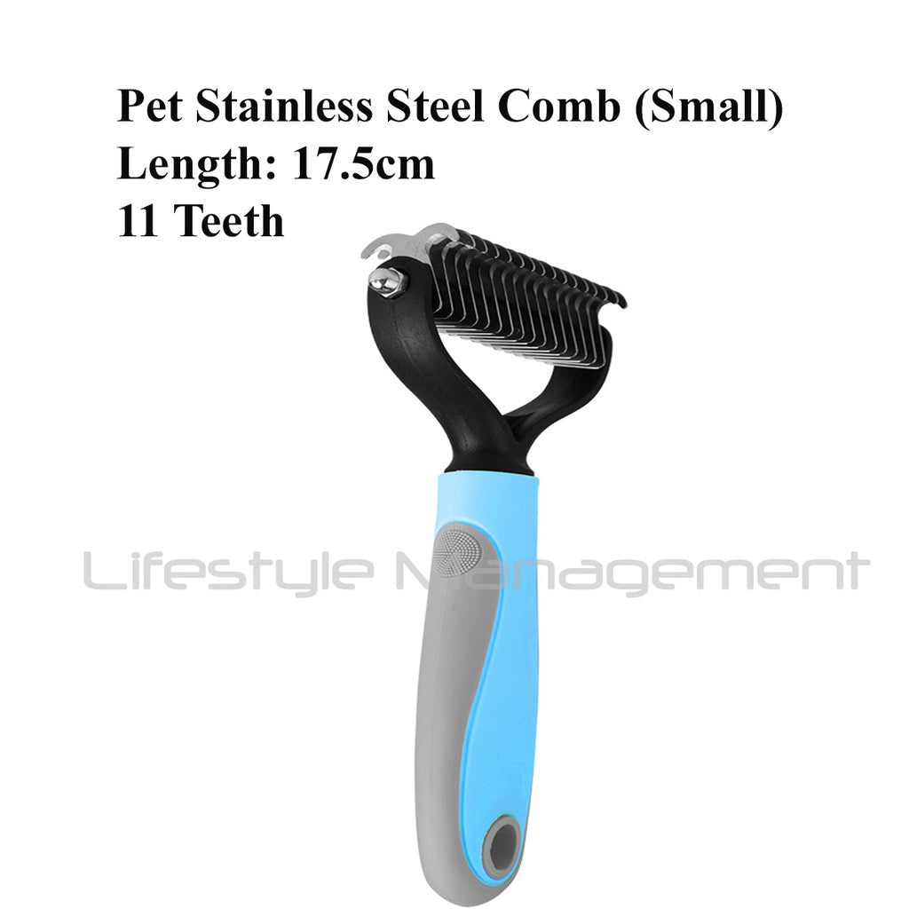 Pet Dog Stainless Steel Detangle Comb Brush Pets Grooming