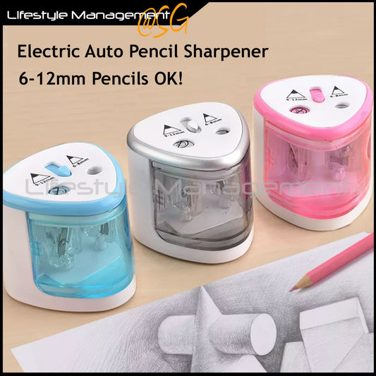 Children Kids Electric Auto Automatic Pencil Sharpen Sharpener School Office