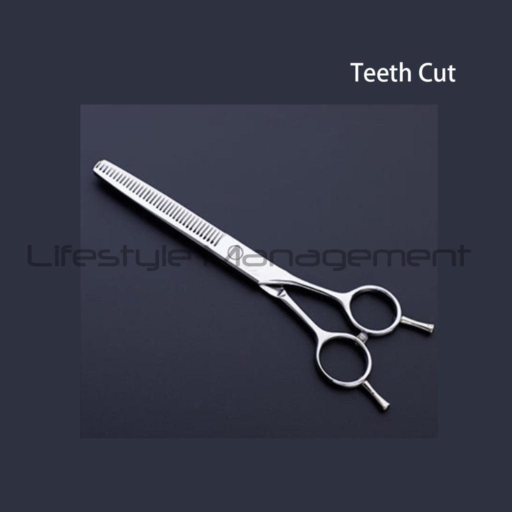 Curved Scissors Stainless Steel Pet Hair Cutting Thinning Trimming Curve Scissor Shears Hairdressing