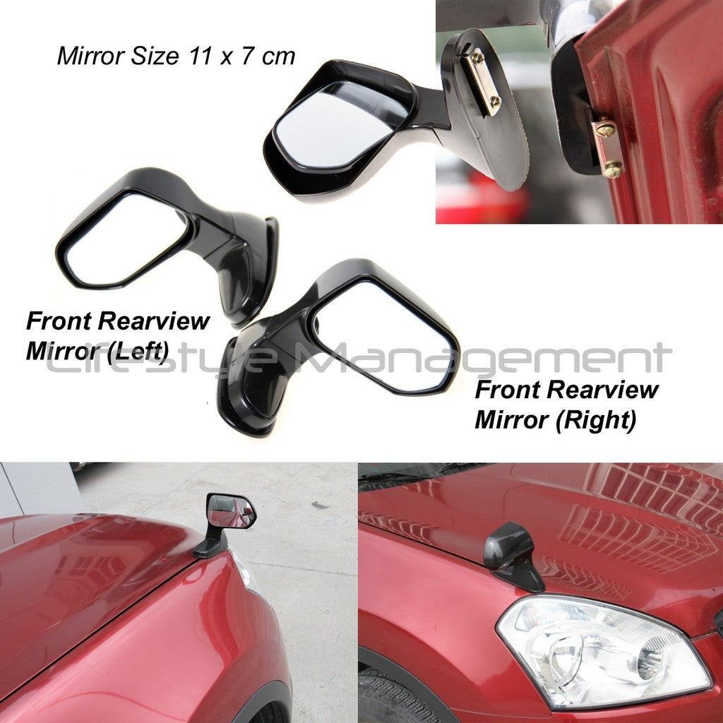 Exterior Interior Car Rear View/Side Pivot Blind Spot Reverse Rearview Mirror