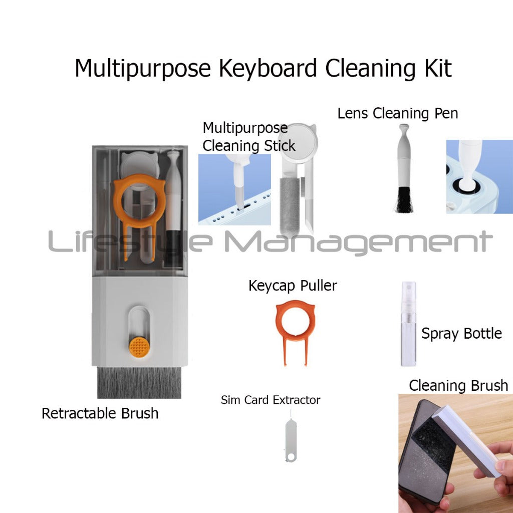 Computer Mobile Cleaning Kit Liquid Brush for LCD Screen Keyboard Laptop Phone