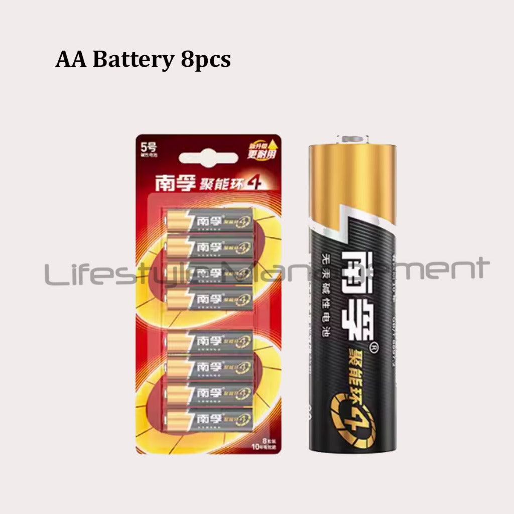 Nanfu AA AAA Battery Alkaline Upgraded Batteries Gen 4 Durable 10 Years Shelf Life