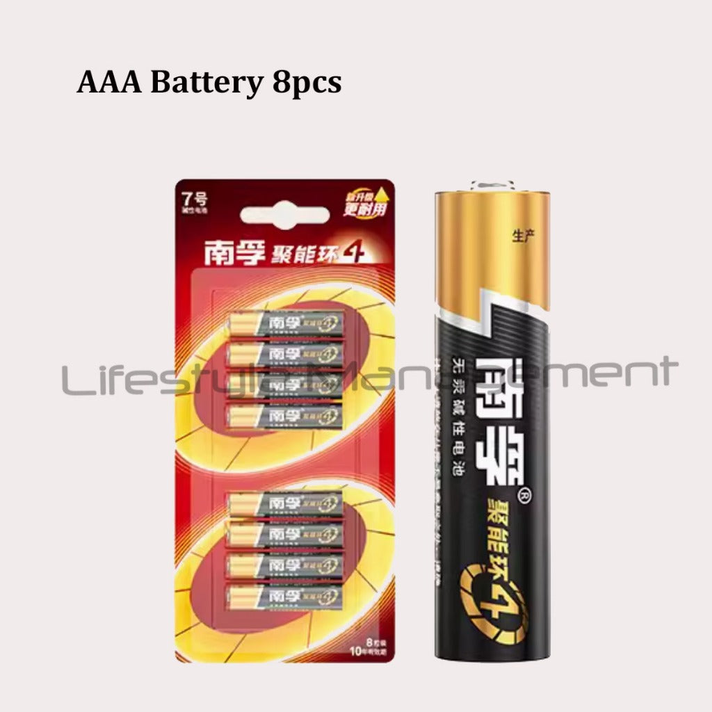 Nanfu AA AAA Battery Alkaline Upgraded Batteries Gen 4 Durable 10 Years Shelf Life