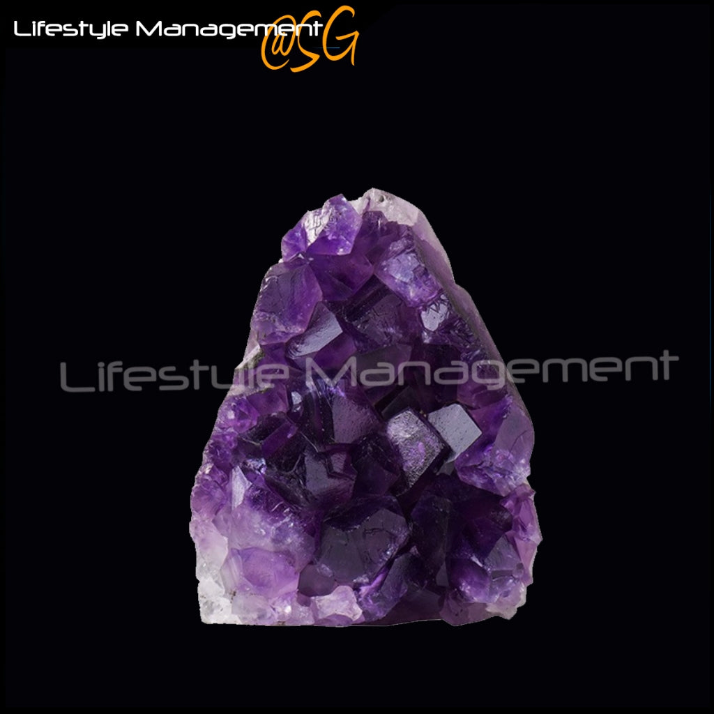 Natural Uruguayan Amethyst Hole Raw Stone Ore specimen Home Decoration Ornaments Home Desktop