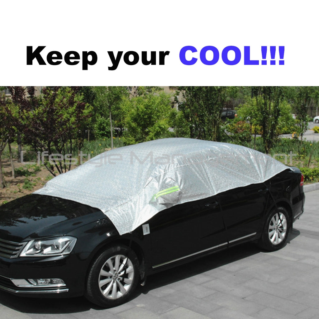 Car Sunshade Half Sun Cover Sunscreen Shade