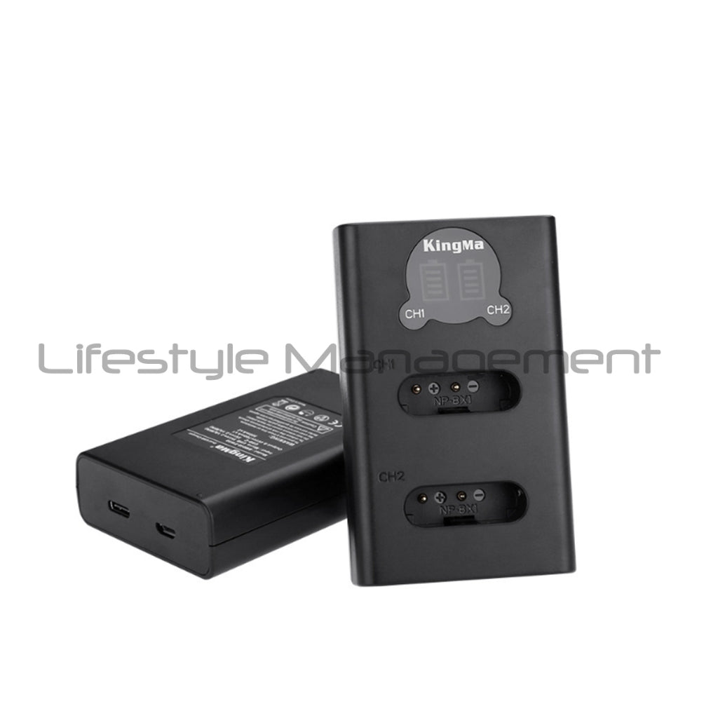 Sony NP-BX1 Dual USB Charger for RX100M2 M3 M4 M5 RX1 RX1R Battery