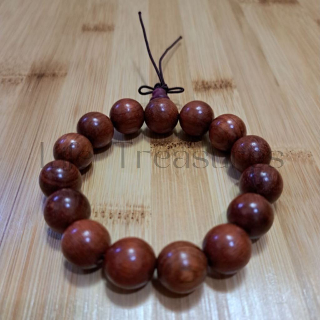 Myanmar Rosewood Bracelet Natural 15mm