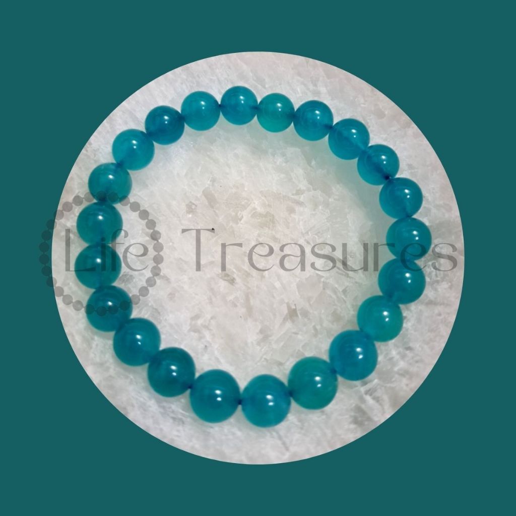 Amazonite Ice Bracelet Natural Crystal 9mm 11mm