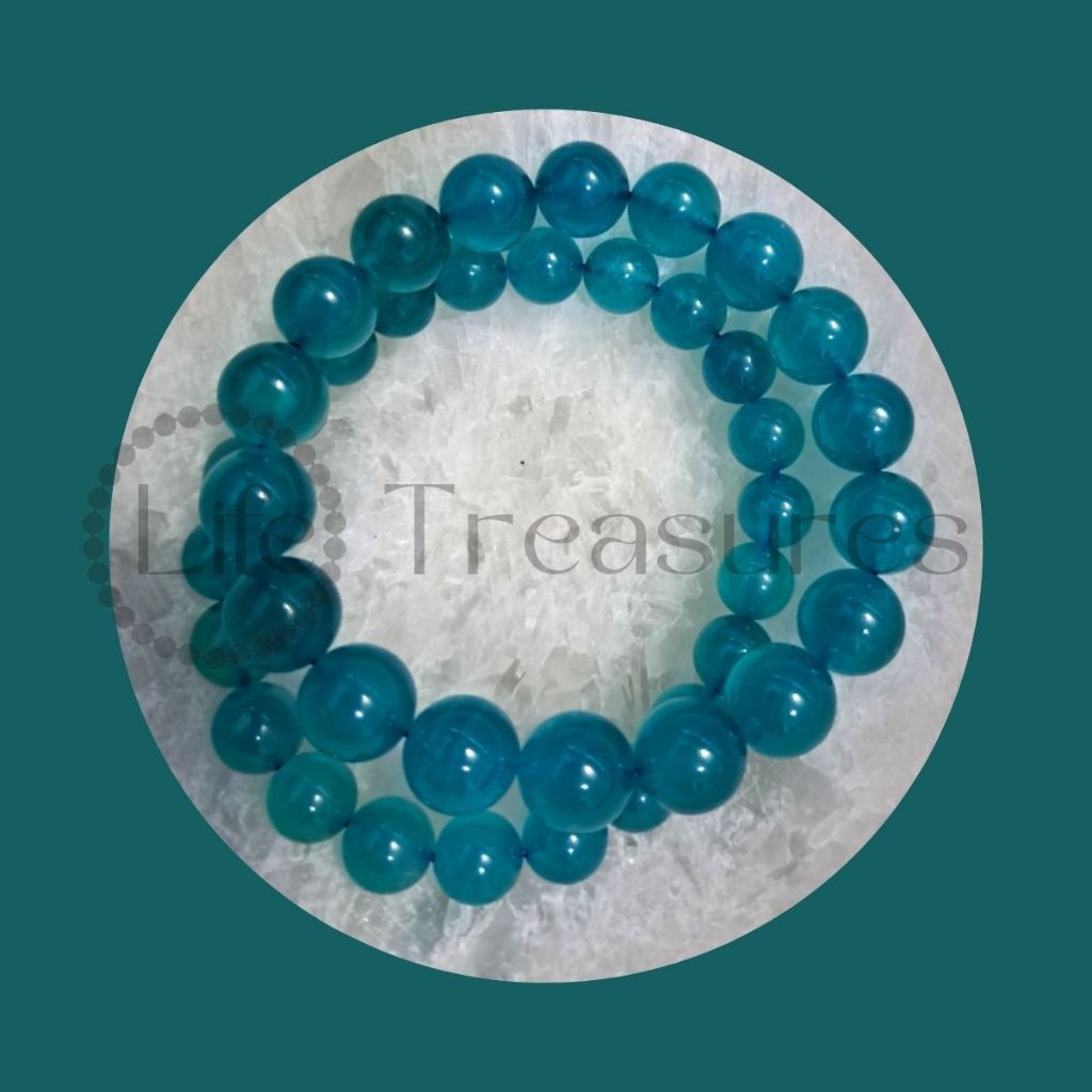 Amazonite Ice Bracelet Natural Crystal 9mm 11mm