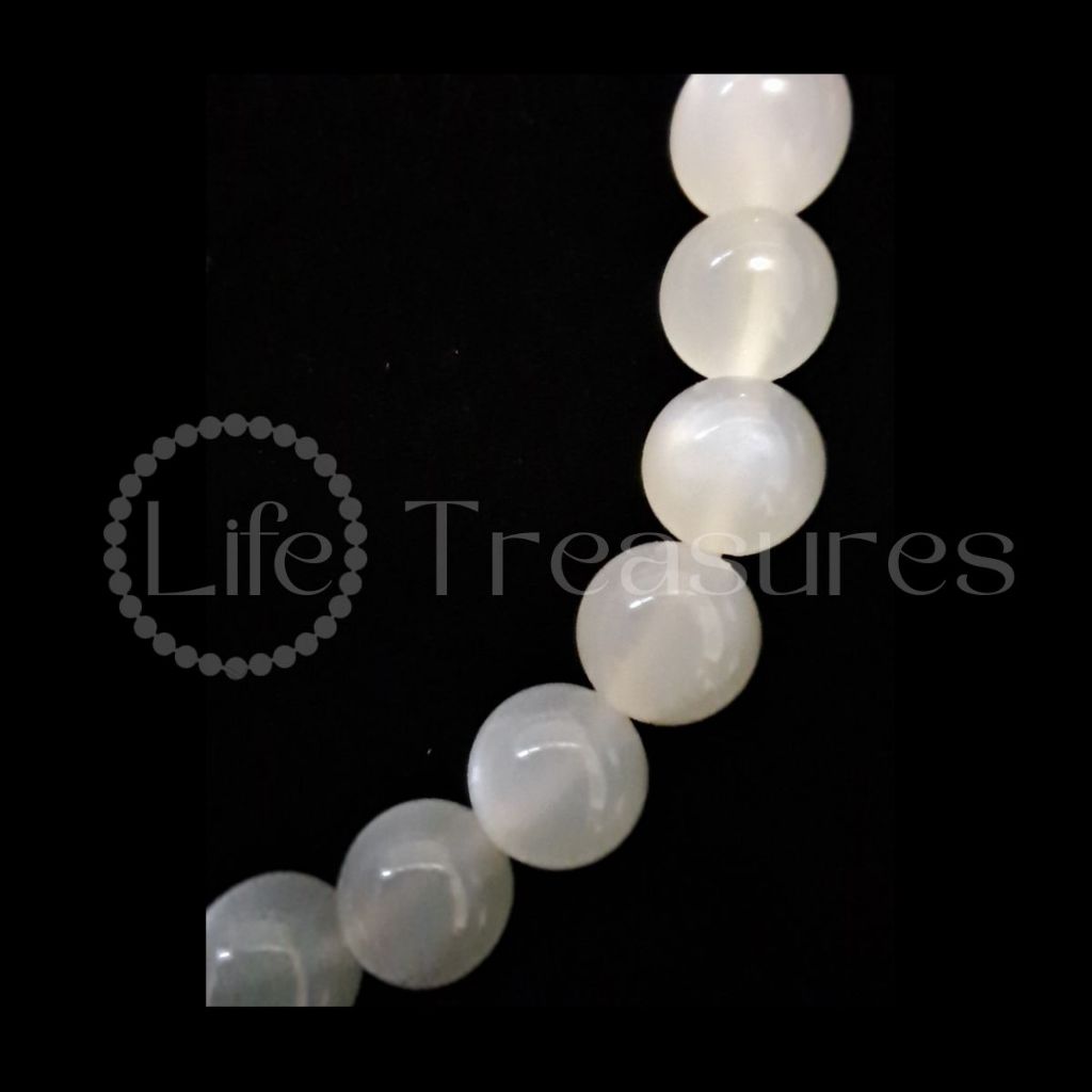 Moonstone Bracelet Natural Crystal 8mm 10.5mm