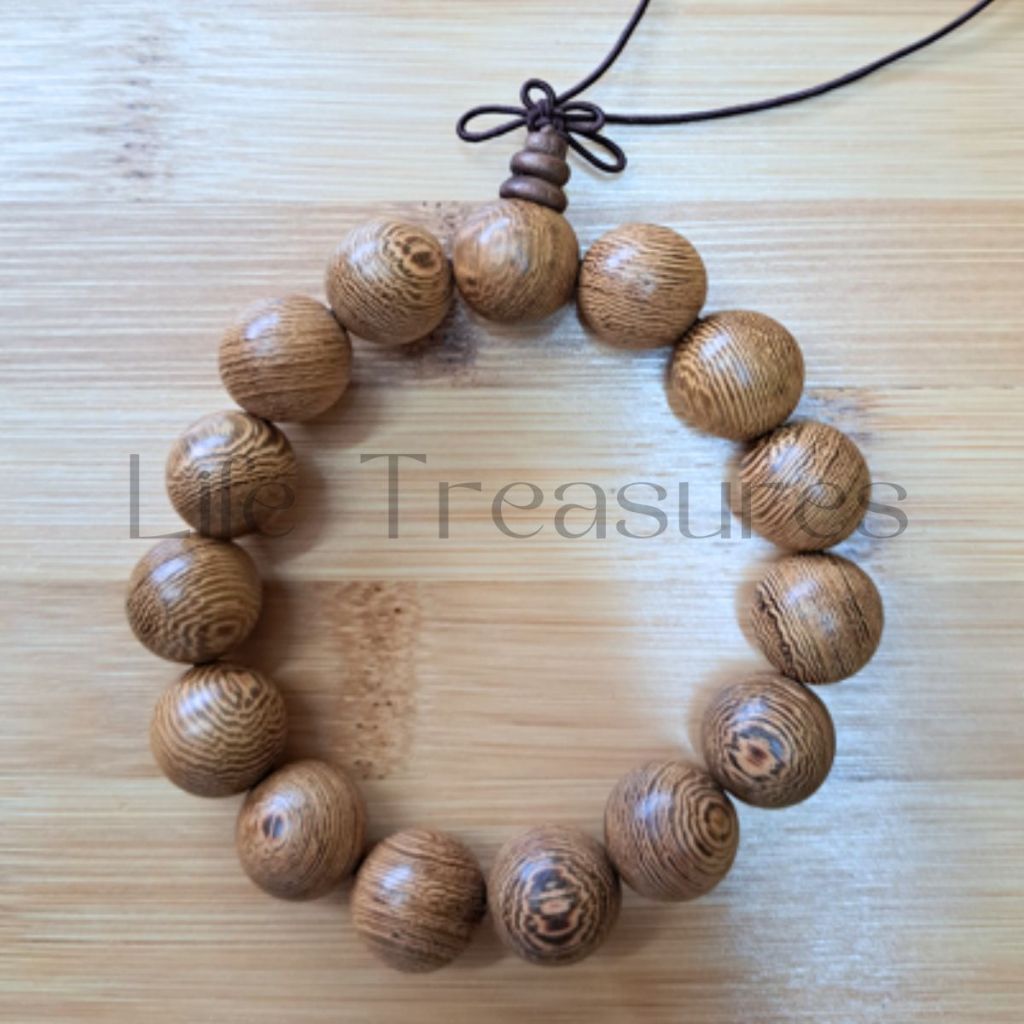 Wenge Wood Bracelet Natural 15mm